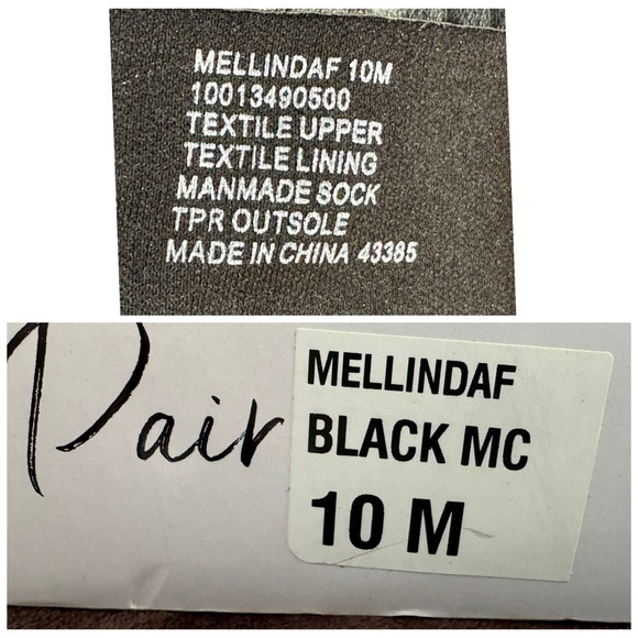 wild Pair Black Knee-High Platform Boots size 10 - Picture 9 of 12